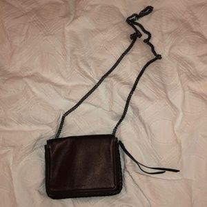 Good condition All Saints copper chain link bag